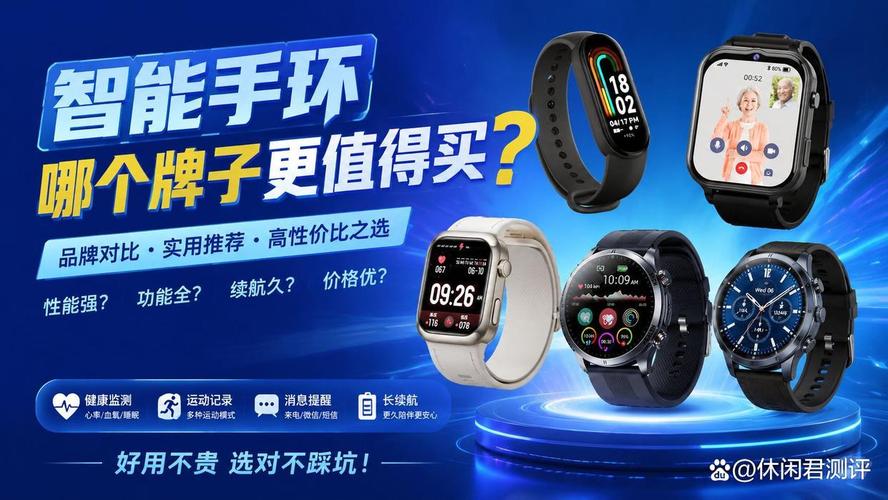 智能手環(huán)哪個品牌性價比高?推薦這三款,使用舒適又功能齊全!